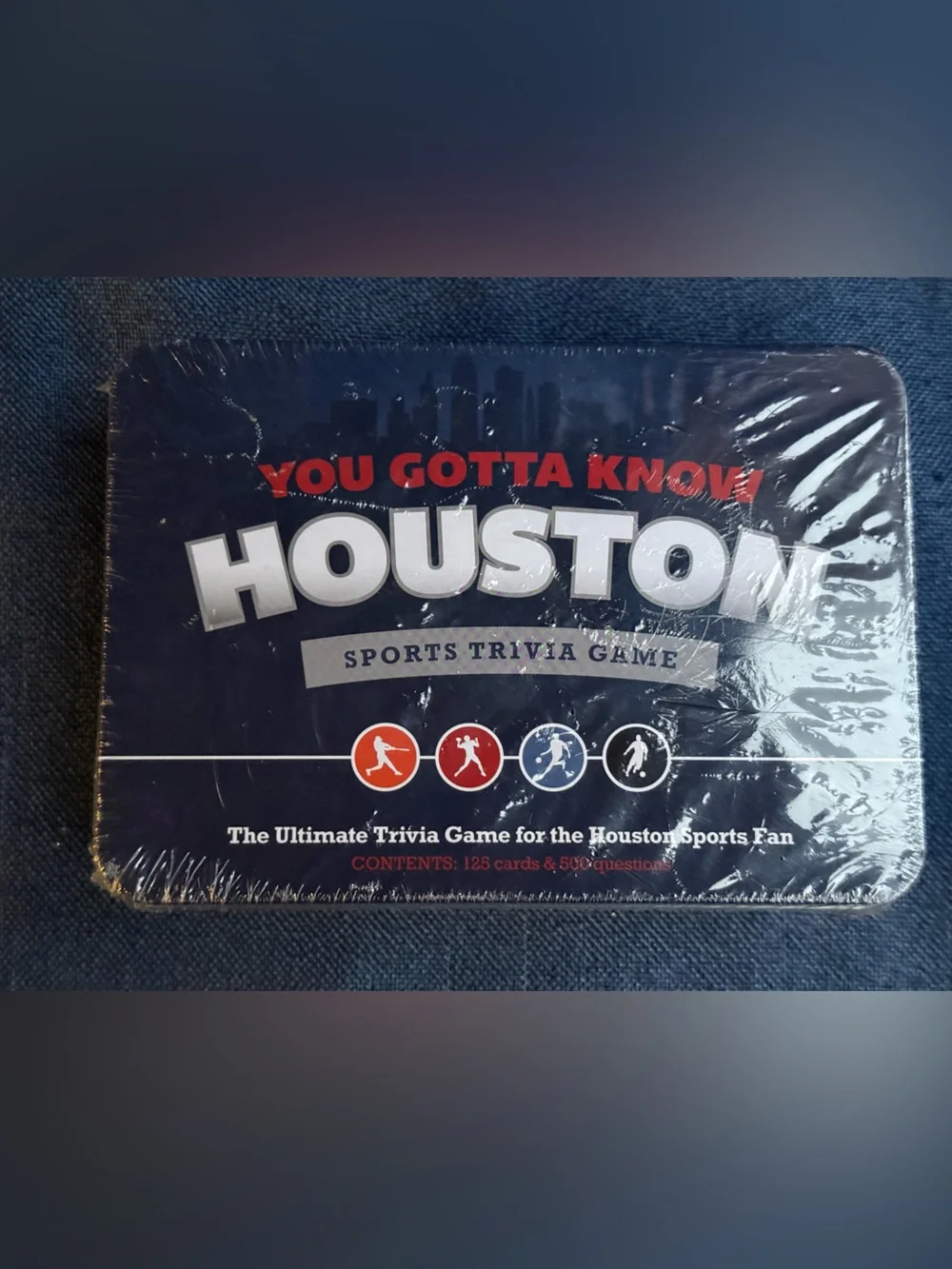 🏀 HOUSTON SPORTS TRIVIA: You Gotta Know Houston Game - 2018 Brand New Sealed ⚾